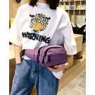 Сумка поясна, бананка синя П1030 Сумка поясна, бананка синя П1030