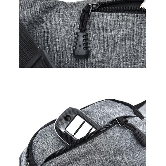 Сумка поясна, бананка синя П1030 Сумка поясна, бананка синя П1030