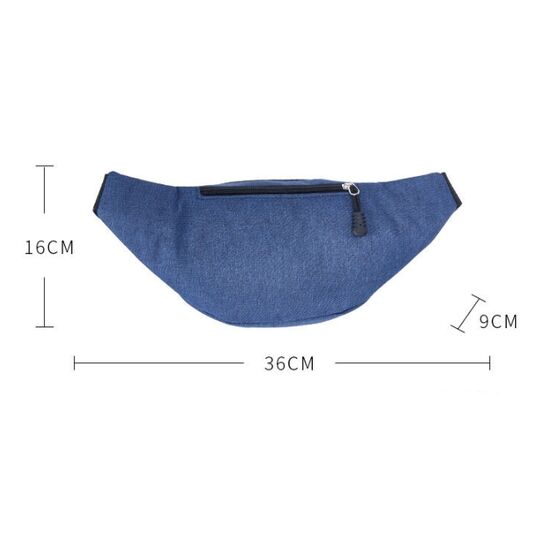 Сумка поясная, бананка красная П1033