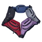 Сумка поясная, бананка красная П1033