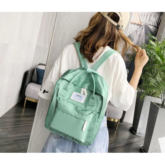 Женский рюкзак, голубой П1037