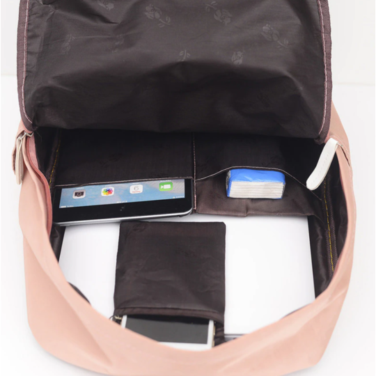 Женский рюкзак, голубой П1037