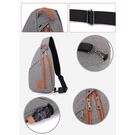 Мужская сумка слинг DINGXINYIZU синяя П1041 Мужская сумка слинг DINGXINYIZU синяя П1041