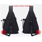 Мужская сумка слинг DINGXINYIZU серая П1042