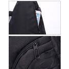 Чоловіча сумка слінг DINGXINYIZU чорна П1044