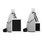 Мужская сумка слинг DINGXINYIZU черная П1047 Мужская сумка слинг DINGXINYIZU черная П1047