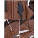 Мужская сумка слинг DINGXINYIZU, коричневая П1049