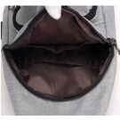 Мужская сумка слинг, черная П1052