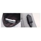 Мужская сумка слинг, черная П1052