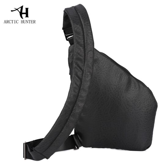 Мужская сумка слинг ARCTIC HUNTER, черная П1054