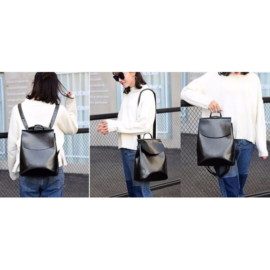 Женский рюкзак, зеленый П0007