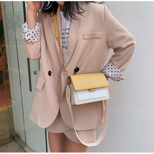 Жіноча сумка, жовта П1061