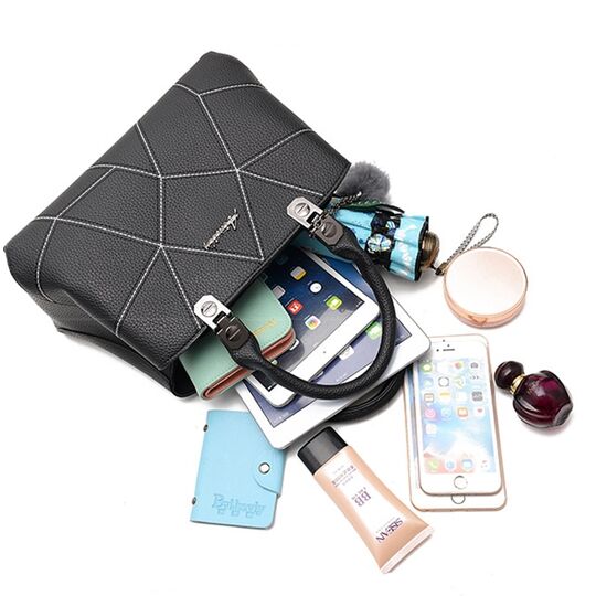 Женская сумка, розовая П1063 Женская сумка, розовая П1063