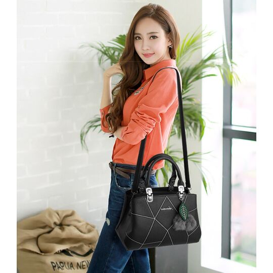 Женская сумка, розовая П1063 Женская сумка, розовая П1063