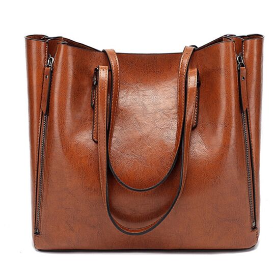 Женская сумка ACELURE, коричневая П1065