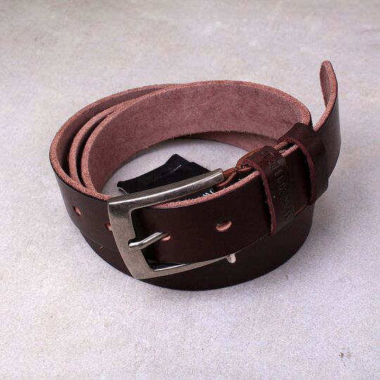 Мужской ремень COWATHER, коричневый П1070
