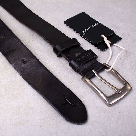 Чоловічий ремінь COWATHER, чорний П1071