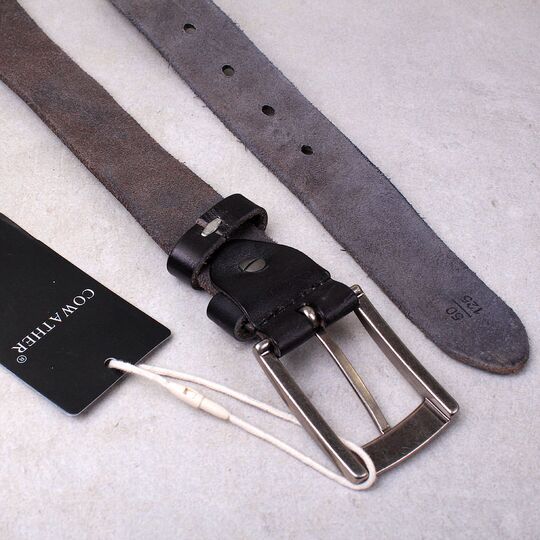 Чоловічий ремінь COWATHER, чорний П1071