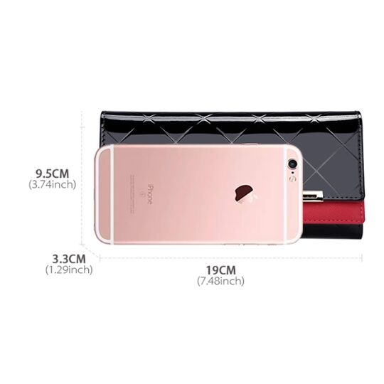 Женский кошелек EIMORE, черный П1075 Женский кошелек EIMORE, черный П1075