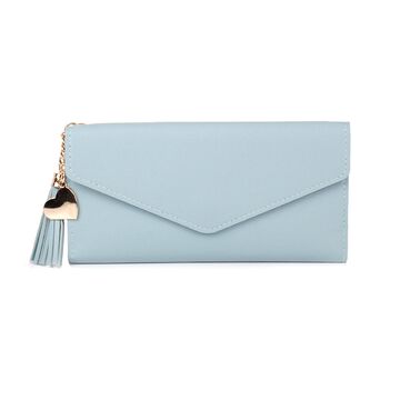 Жіночий гаманець, блакитний П1076