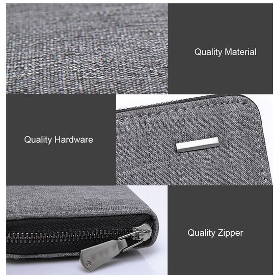 Чоловічий гаманець Baellerry, чорний П1077