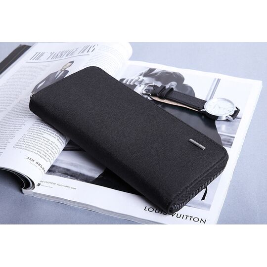 Чоловічий гаманець Baellerry, чорний П1077