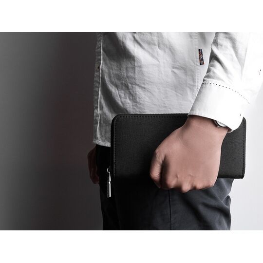 Чоловічий гаманець Baellerry, чорний П1077