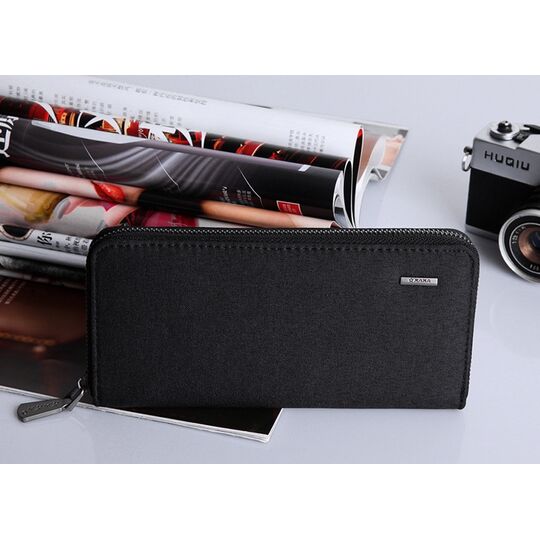 Чоловічий гаманець Baellerry, чорний П1077