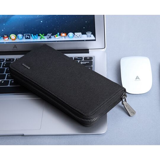 Чоловічий гаманець Baellerry, чорний П1077