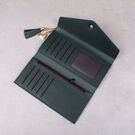 Женский кошелек, зеленый П1079