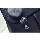 Женская сумка Saffiano, черная П1084