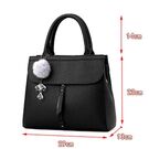 Женская сумка Saffiano, черная П1084