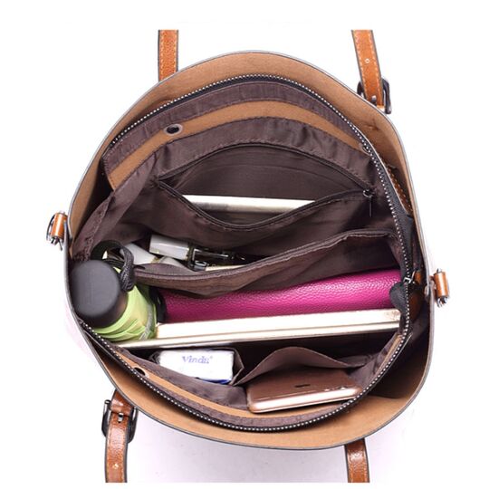 Жіноча сумка ACELURE, коричнева П1090