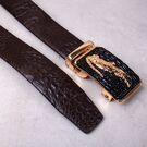 Чоловічий ремінь DESTINY, коричневий П1094