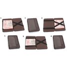 Затиск, гаманець, чорний П1095