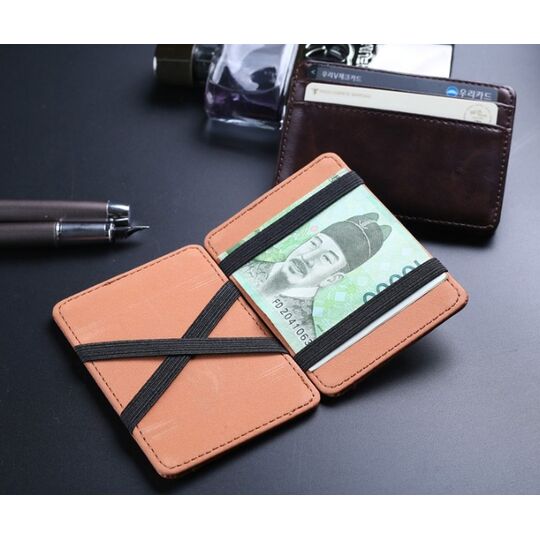 Затиск, гаманець, чорний П1095