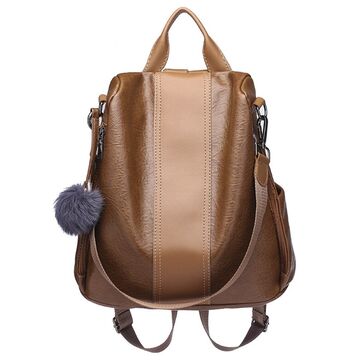 Жіночий рюкзак PHTESS, коричневий П1101