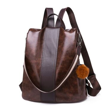 Жіночий рюкзак PHTESS, коричневий П1102