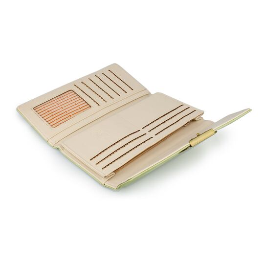 Женский кошелек, салатовый П0009