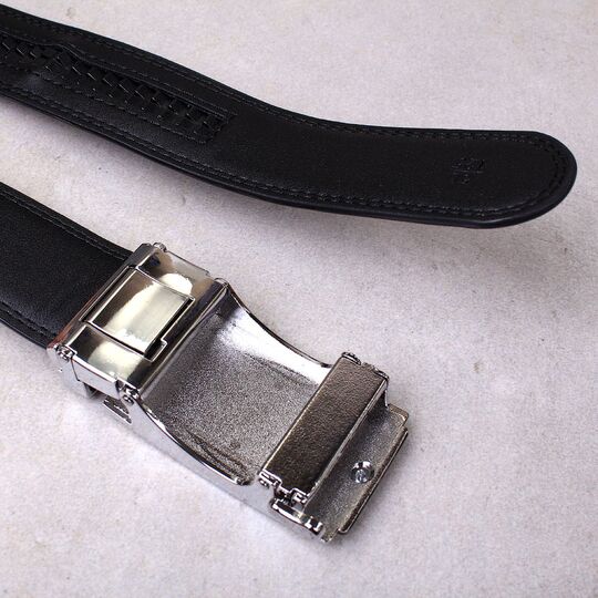 Чоловічий ремінь DWTS, чорний П1108