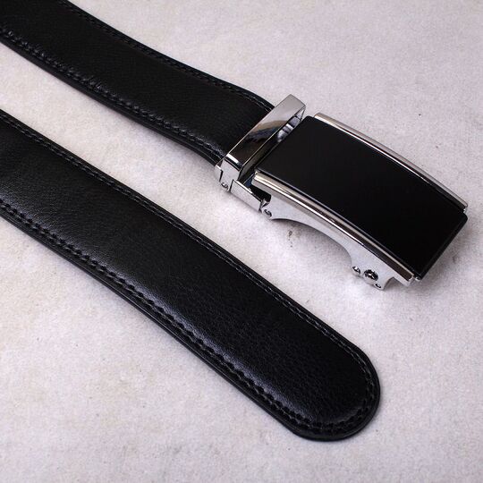 Чоловічий ремінь DWTS, чорний П1108