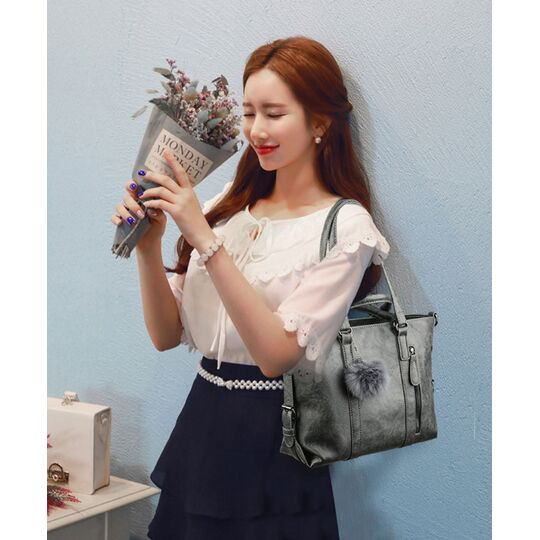 Женская сумка ACELURE, черная П1113