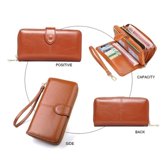 Женский кошелек ACELURE, коричневый П1123