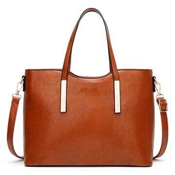 Женская сумка ACELURE, коричневая П1124