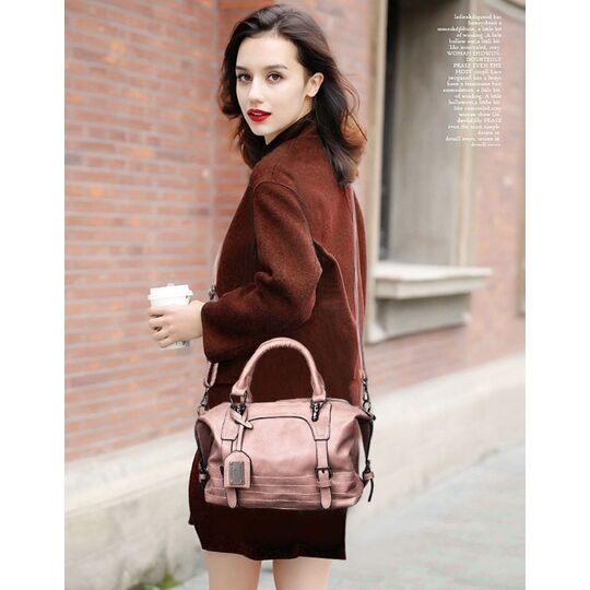 Женская сумка ACELURE, розовая П1134 Женская сумка ACELURE, розовая П1134