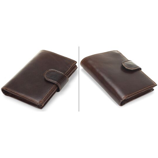 Чоловічий гаманець, коричневий П0012
