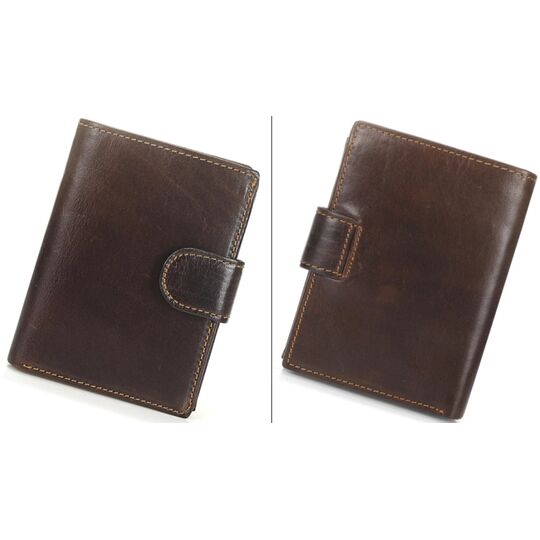 Чоловічий гаманець, коричневий П0012