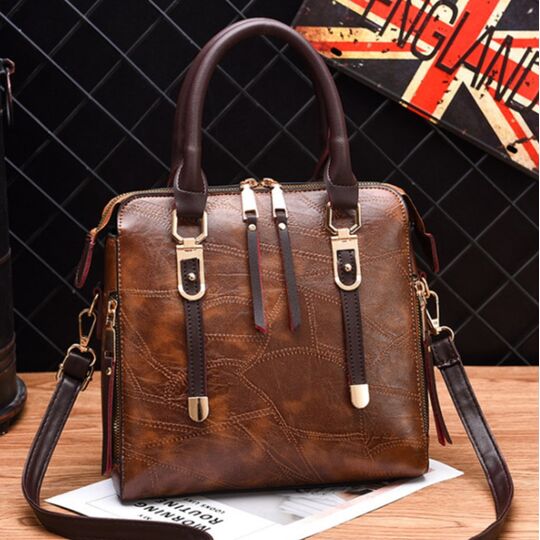 Женская сумка ACELURE, коричневая П1141
