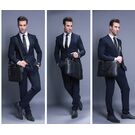 Мужская сумка портфель VORMOR для ноутбука, черная П1143