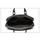 Мужская сумка портфель VORMOR для ноутбука, черная П1143